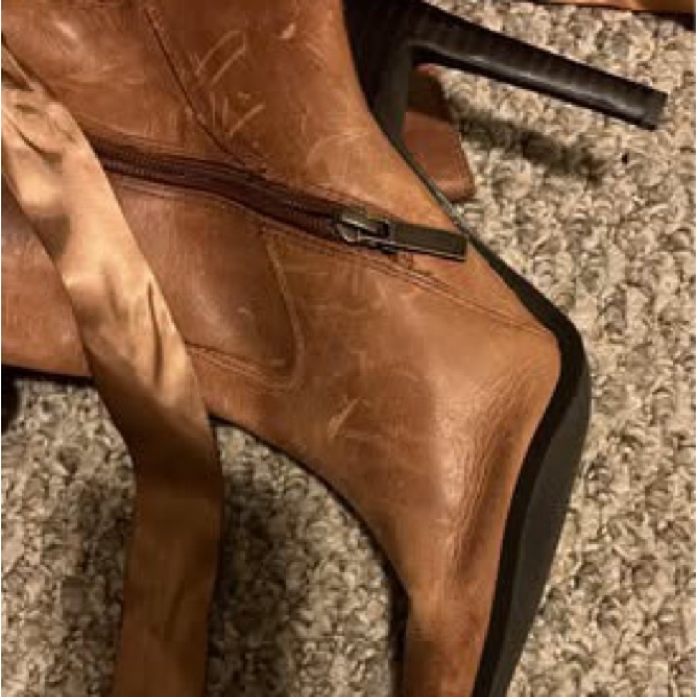 Harley-Davidson Brown Leather Upper - image 5